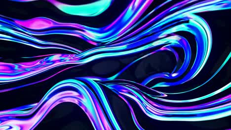 arte fluido de neón abstracto