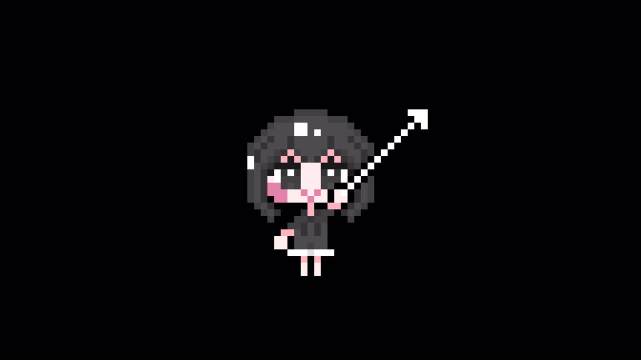 Pixel girl 01 cursor Looping animation. 1080p (6).mov