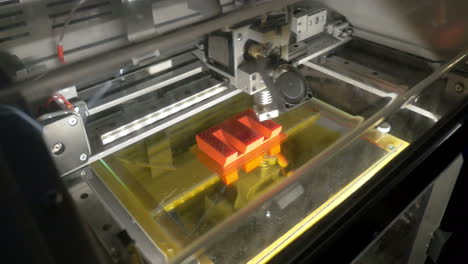 3d printer making letter e