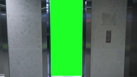 엘리베이터 그린 스크린