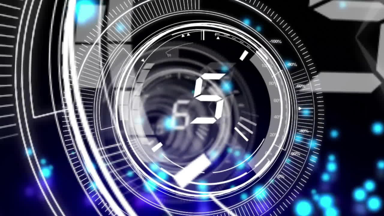 숫자가 변하는 범위의 네트워크의 애니메이션