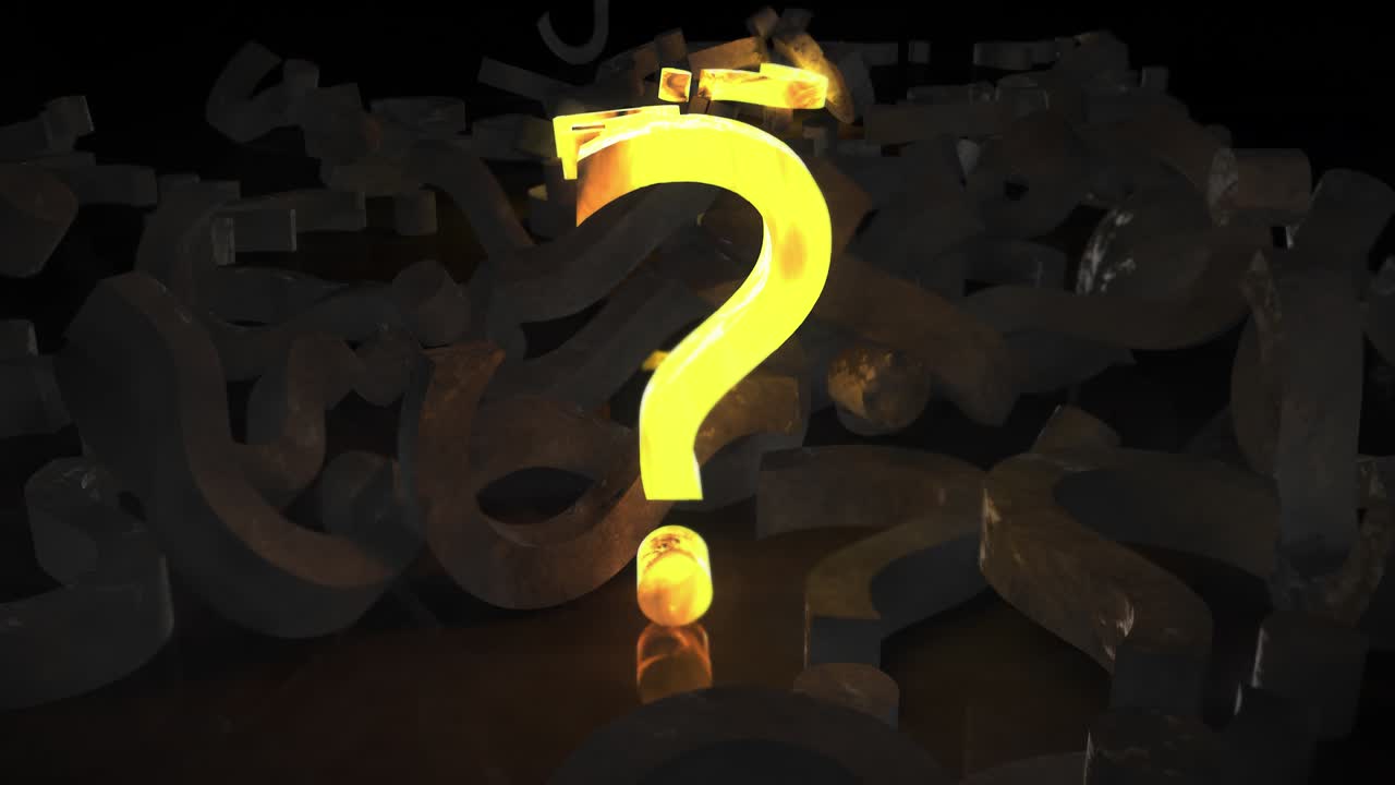 물음표 프레젠테이션