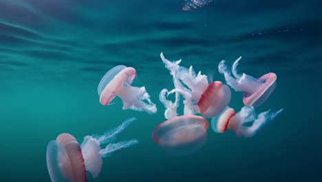 jellyfish in the ocean