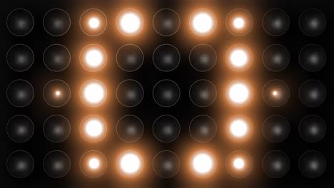 patrón de iluminación del escenario