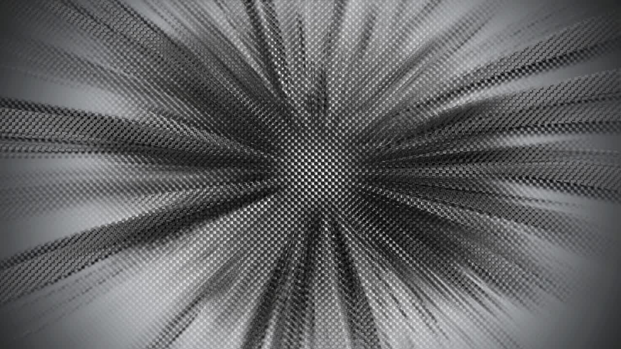 monochrome star with moving beams