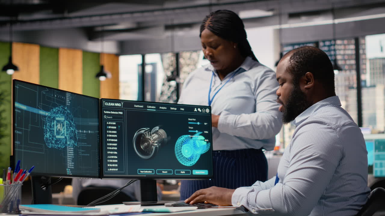 Coworkers Use Ai Tech To Make Wind Turbine More Sustainable