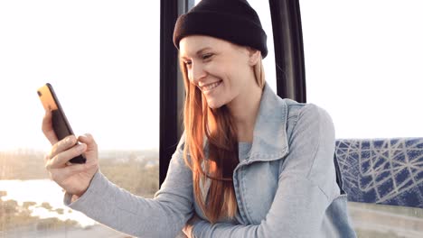 woman using smart phone