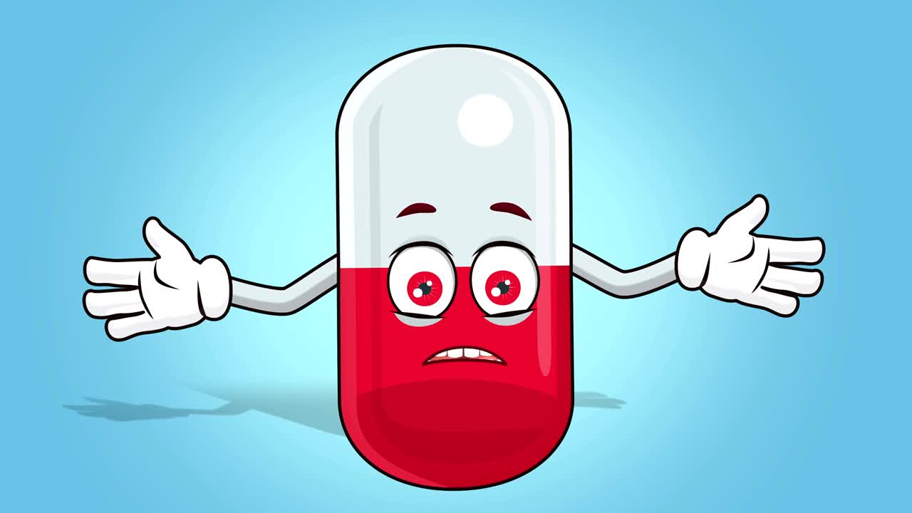 만화   얼굴 애니메이션 알파 매트와 혼동되지 않는 어깨를 끄덕이는