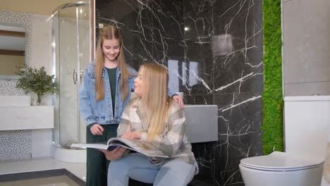 a European Family Chooses a New Ceramic Tile for their Home Bathroom Concept Apartment Renovation a European Family Chooses a New Ceramic Tile for their Home Bathroom Concept Apartment Renovation