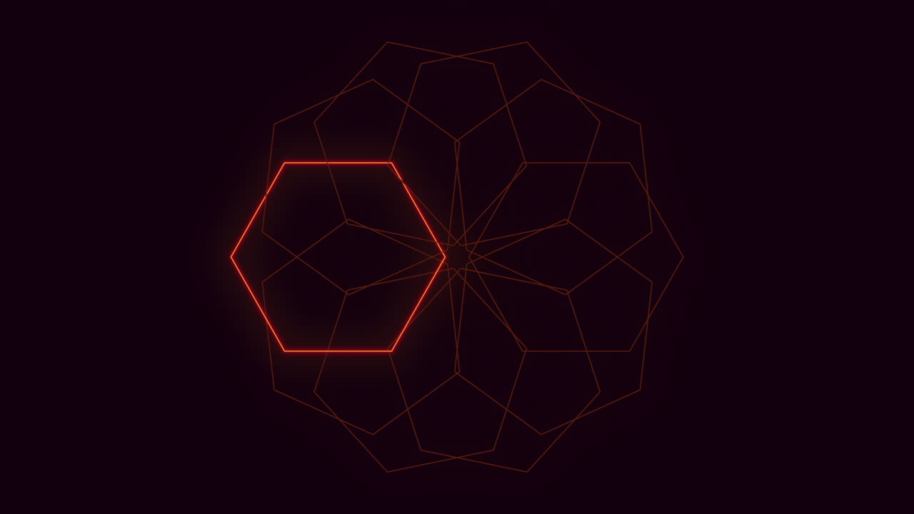 다이내 레드 다이아몬드 기하학적 패턴