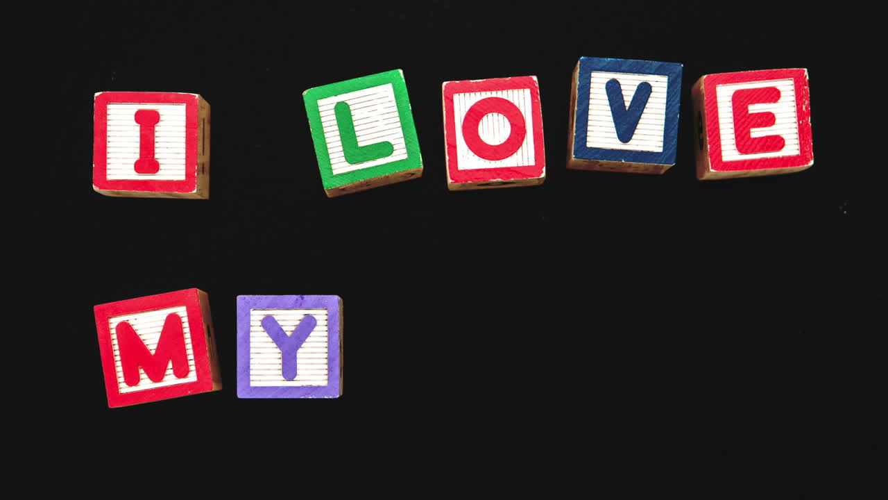 me encanta que el mensaje de mi padre aparezca en bloques