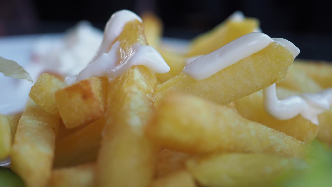 French Fries with Mayo