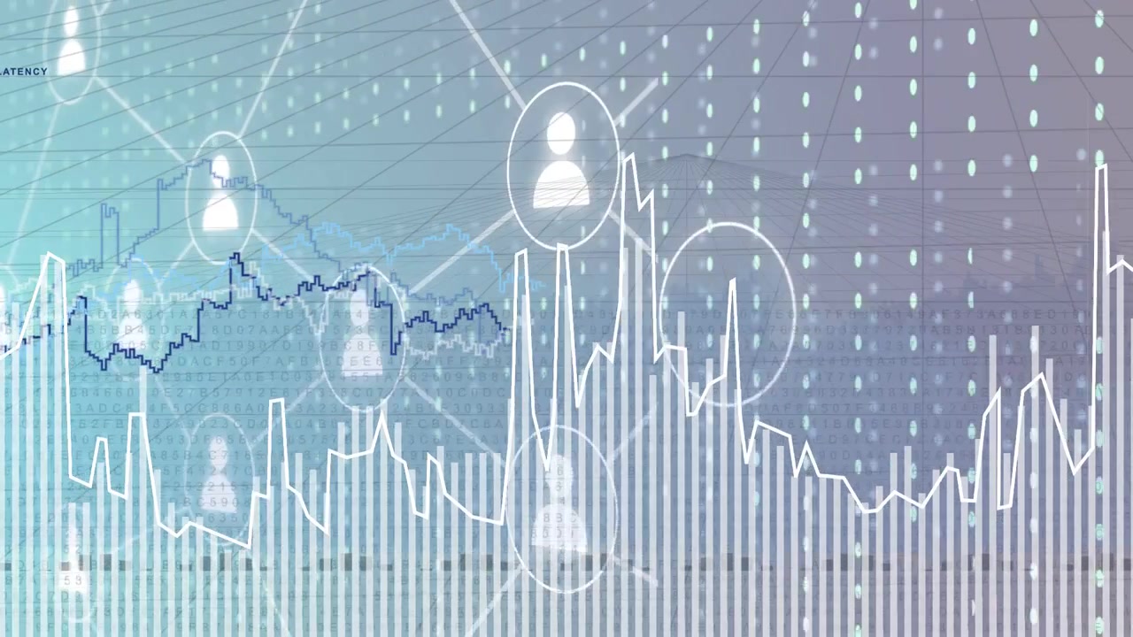 Innledende node vises, datavisualisering vokser, noder kobles sammen og pigger dannes, noe som viser aktivitet.