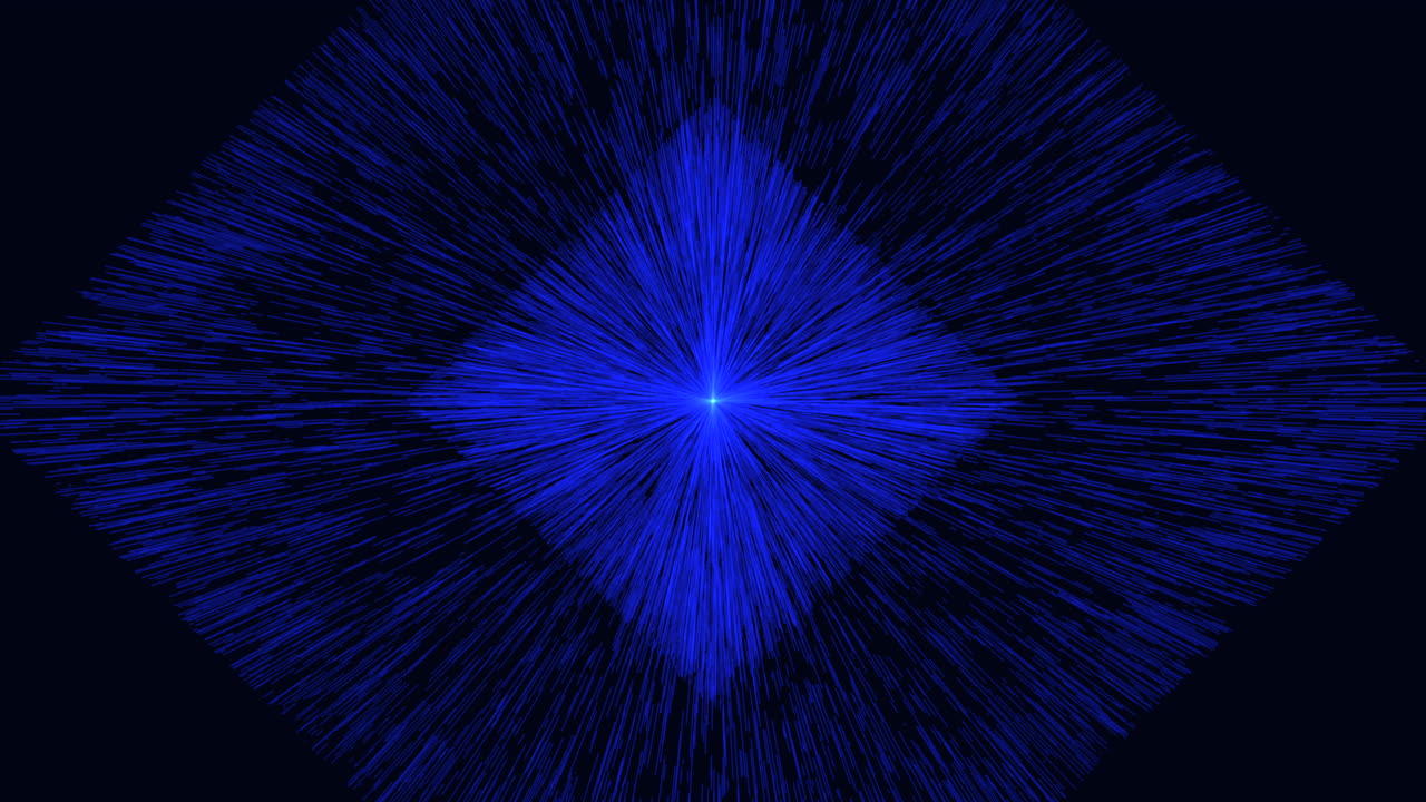 patrón azul y negro vibrante con iluminación central