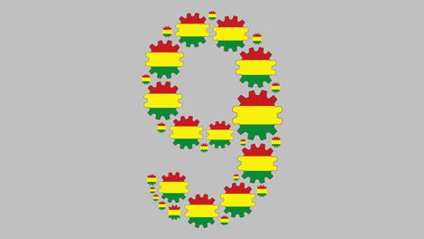 bolivian number nine