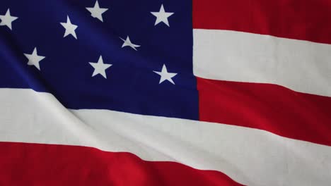 video de las estrellas y rayas de la bandera de los estados unidos de américa