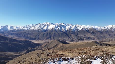 alpes de nueva zelanda en invierno