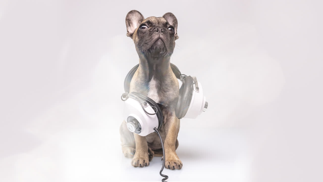 귀여운 애완동물 프랑스 불도그 강아지