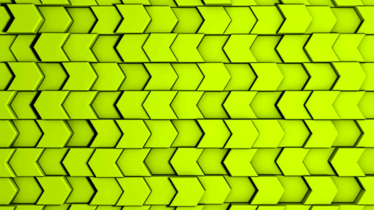 animación de fondo 3d de estilo flechas de piedra pared. en bucle