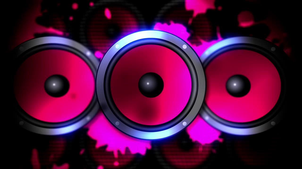 스피커 진동 [루프]