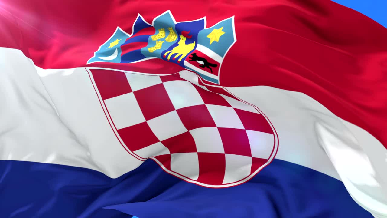 크로아티아 발이 바람에 흔들리고 푸른 하늘, 루프