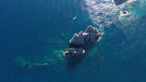 diving spot rochers des medes des deux frères porquerolles france