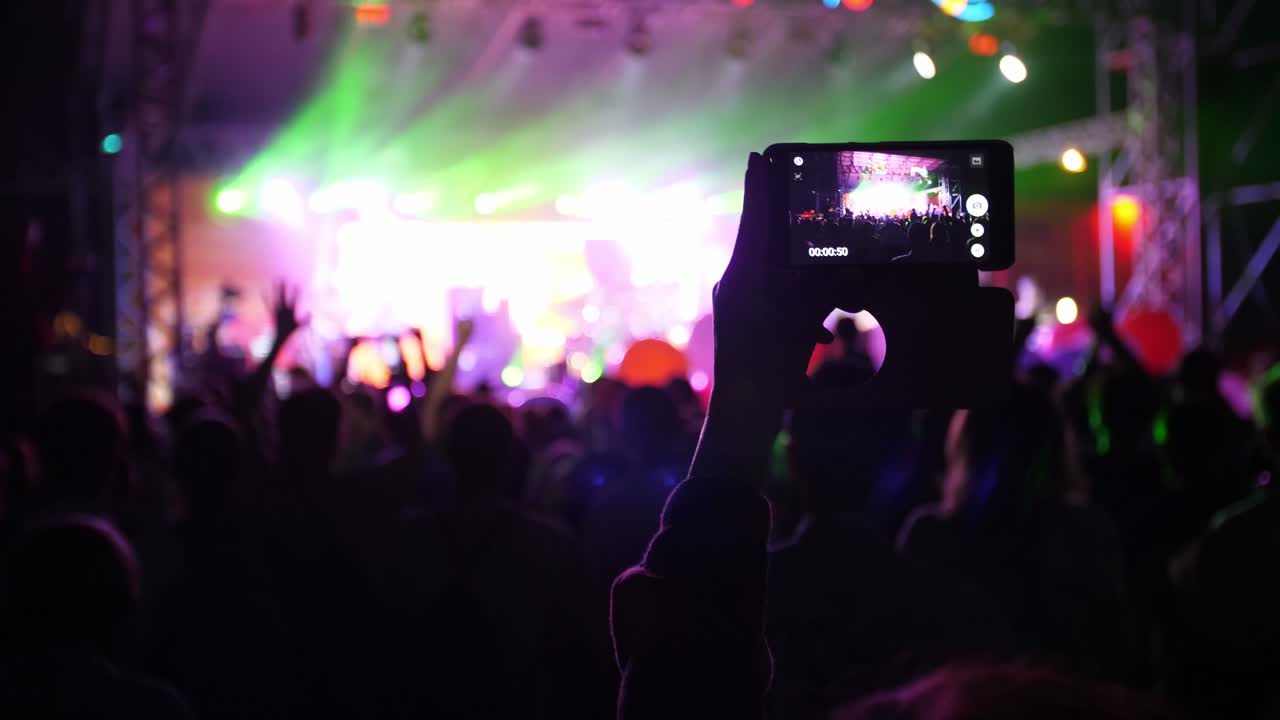 Registrazione video di un concerto