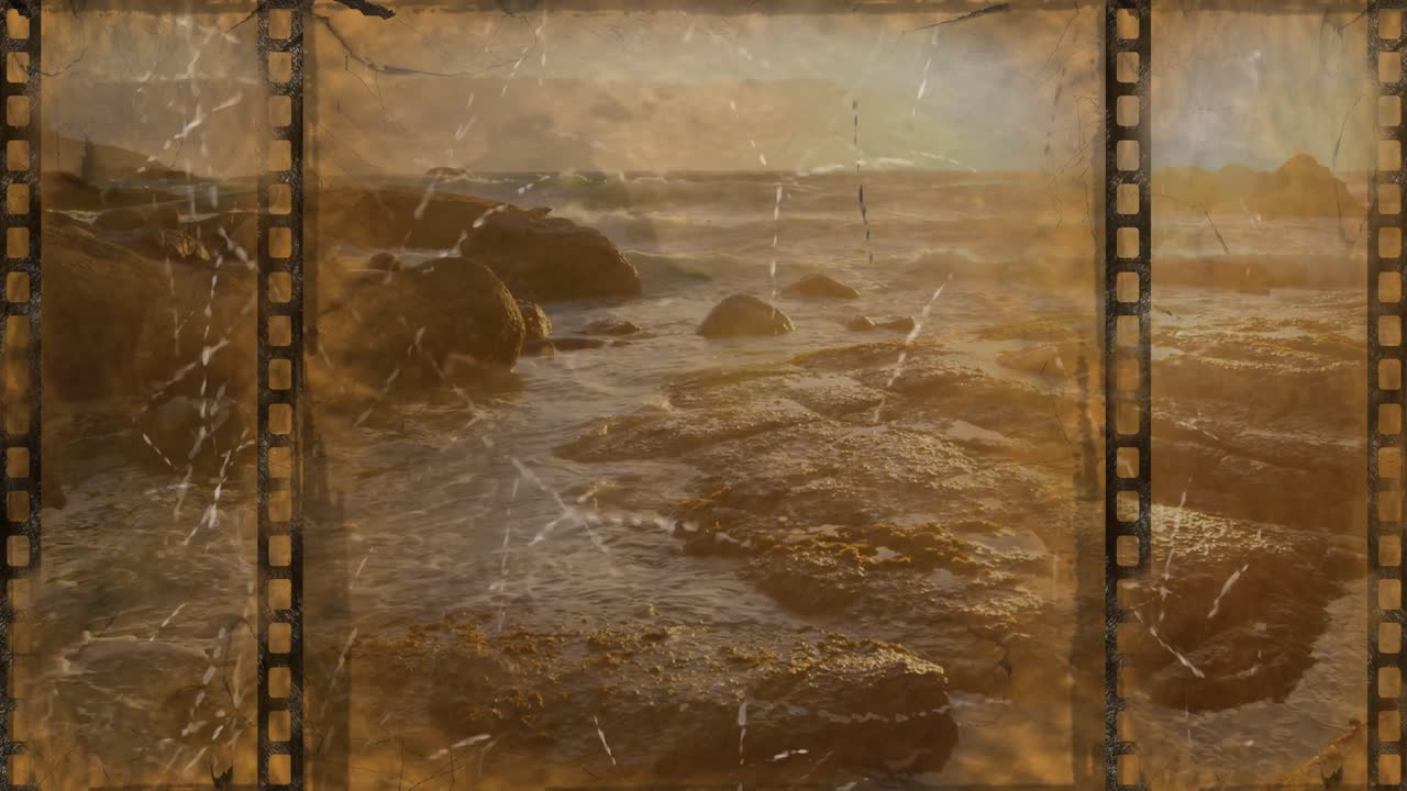 오래된 영화 테이프 비디오