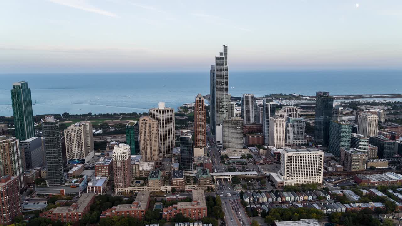 시카고 사우스 루프 - 공중 사진