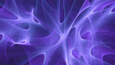 Intricate-woven-folds-of-purple-plasma-waves,-seamless-loop-of-swirling-energy-flow-plasma-flames-background