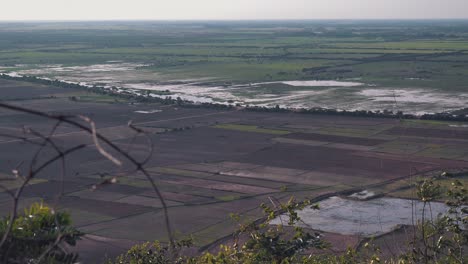 Pan-Across-Water-Logged-Fields