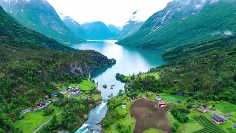 lovatnet-lake-Beautiful-Nature-Norway.