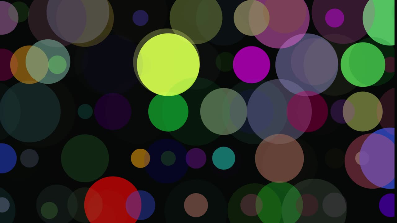 추상 3d 배경: 기하학적 표면, 원, 거시 추상 애니메이션