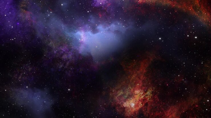 Loopable Space Nebula Travel 4k