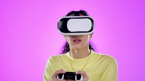 Vr,-Juegos-Y-Mujer-En-Metaverso-3d-En-Estudio