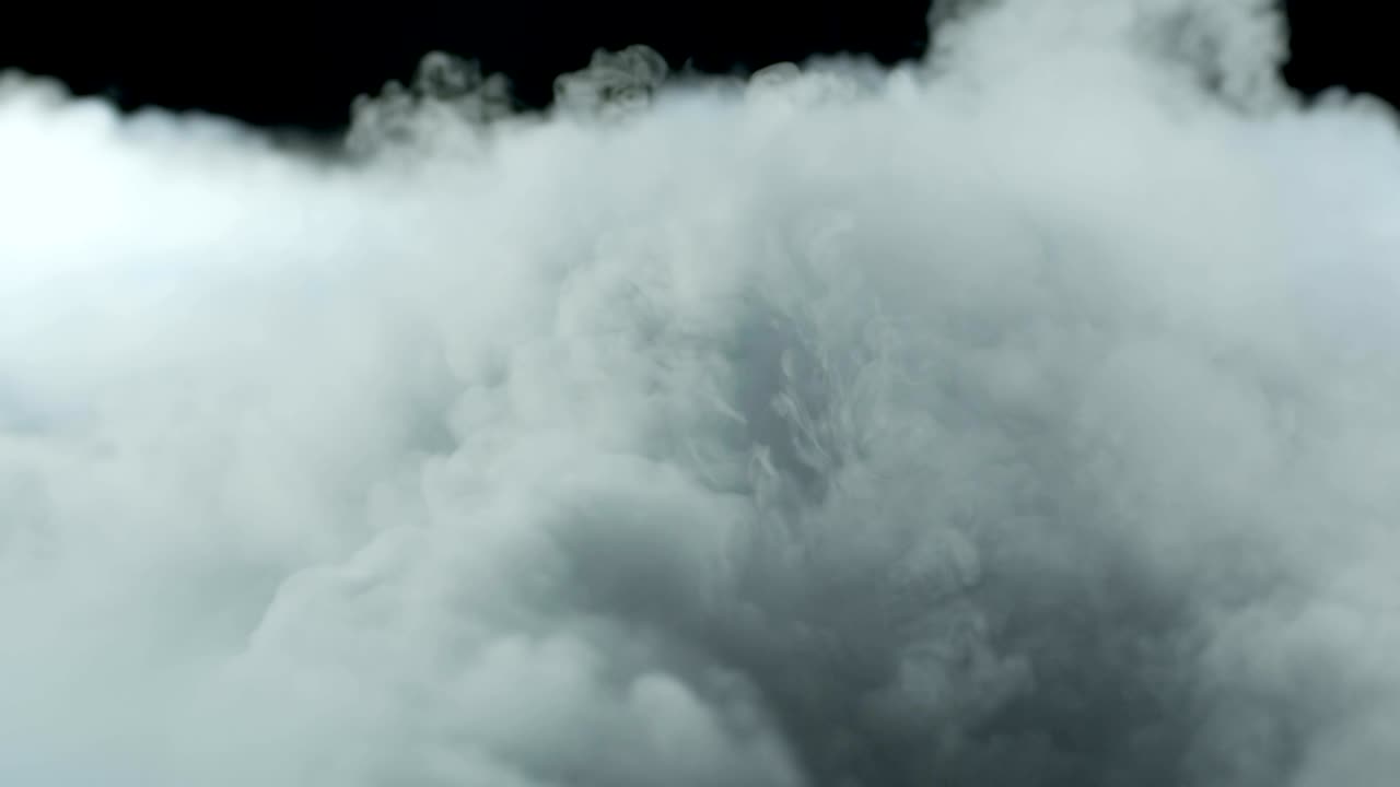 구름 현실적인 건조 얼음 연기