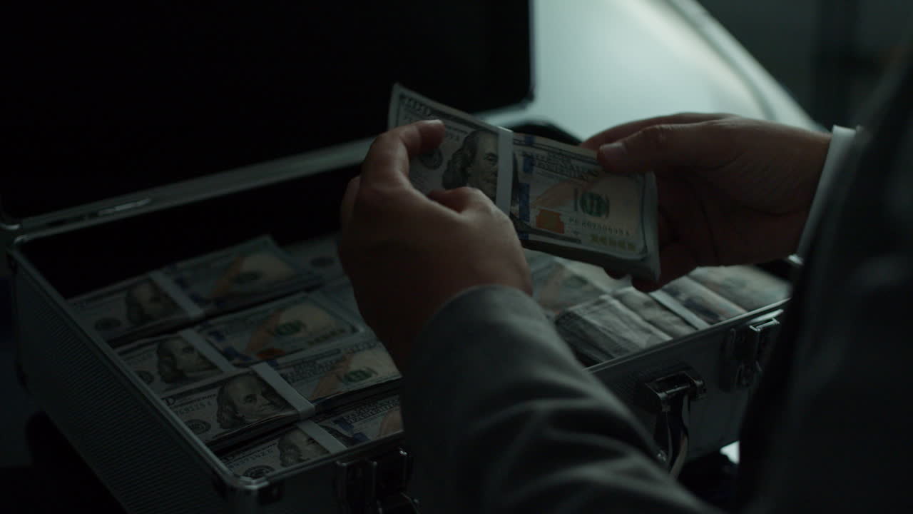 Counting Money in a Metal Box