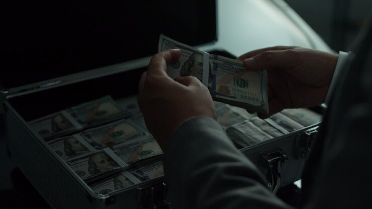 Counting Money in a Metal Box