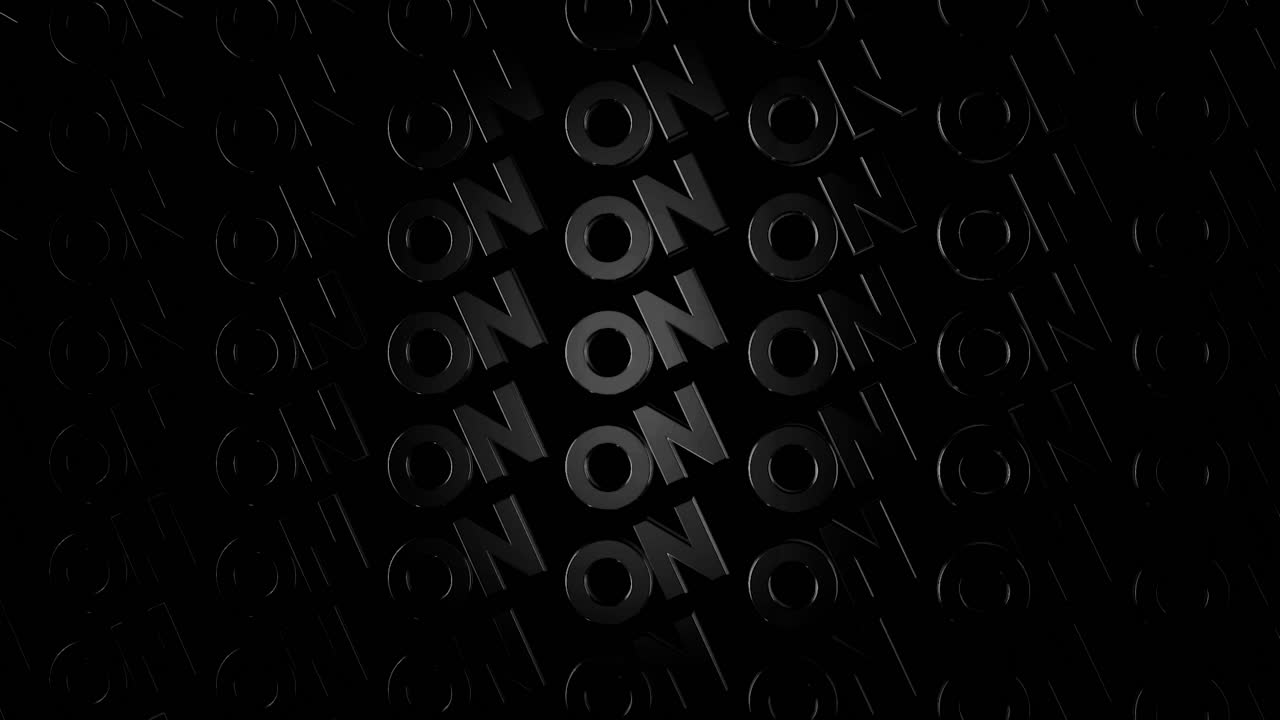 Abstract Black On Text Pattern