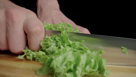el corte de la lechuga