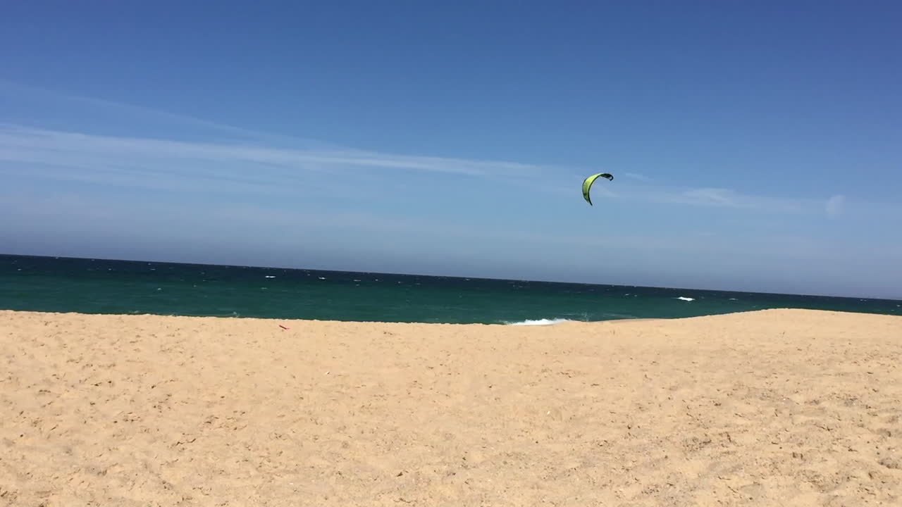 Kite at Santa Cruz' beach