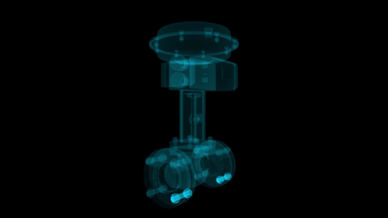 X-ray Industrial valve