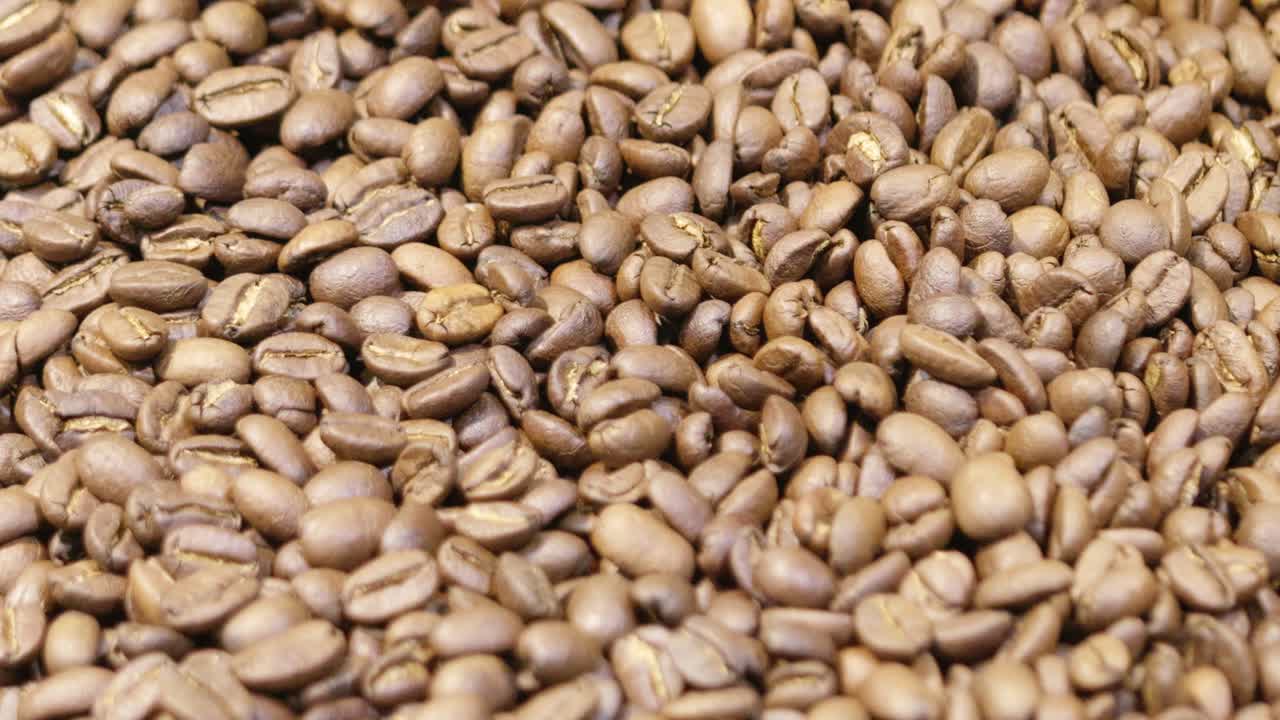 Discover the intricate process of coffee bean production in a factory setting.