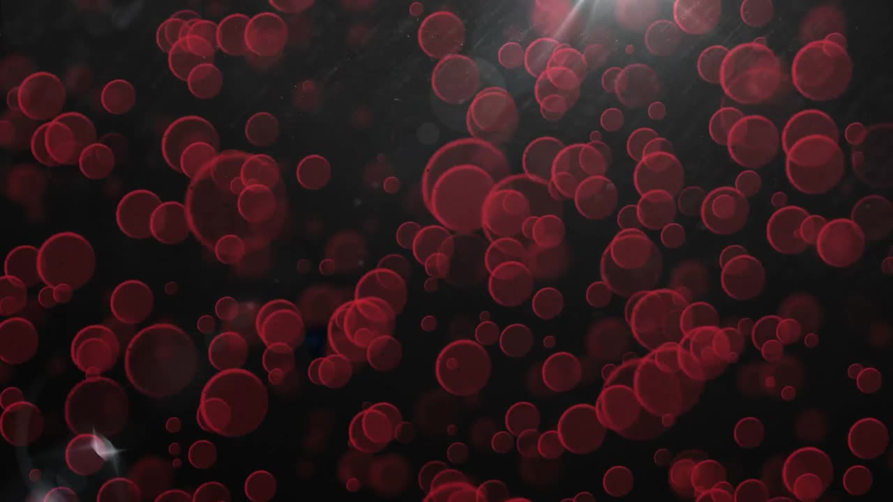 анимированные красные пузыри