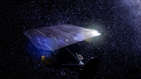 la misión de impacto profundo de la sonda espacial