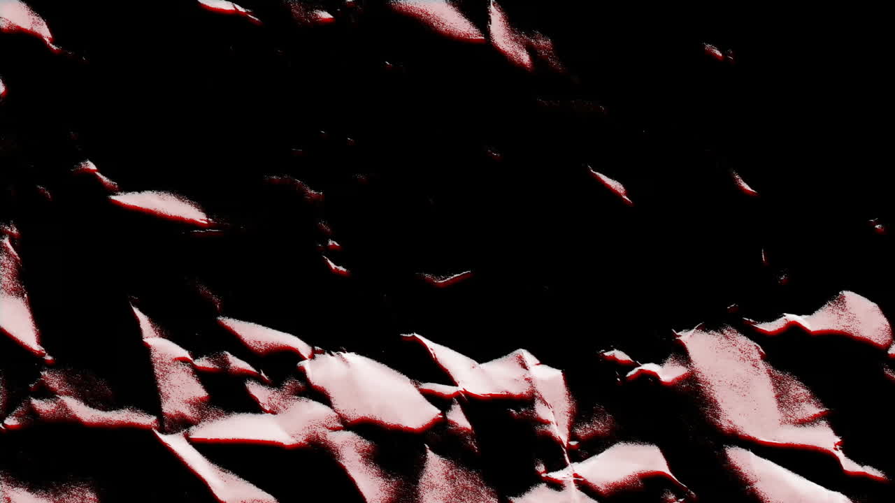 animación de movimiento y cambio de textura púrpura y espacio de copia en fondo negro