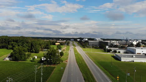 Aufnahmen-Einer-Vierspurigen-Autobahn-In-Den-USA