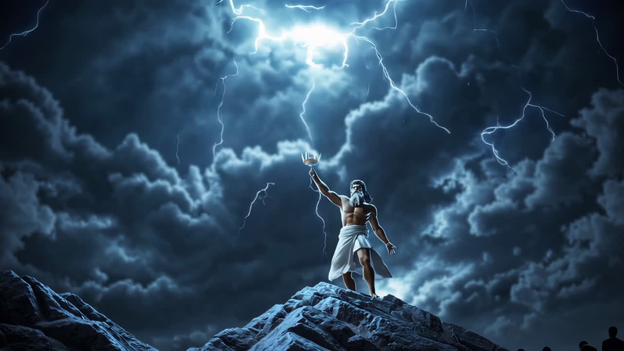 Zeus, God of Thunder