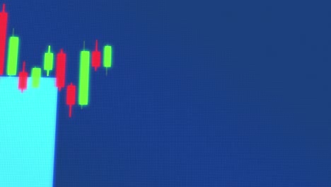 Animierte-Looping-Trading-Candlesticks-Und--Grafik