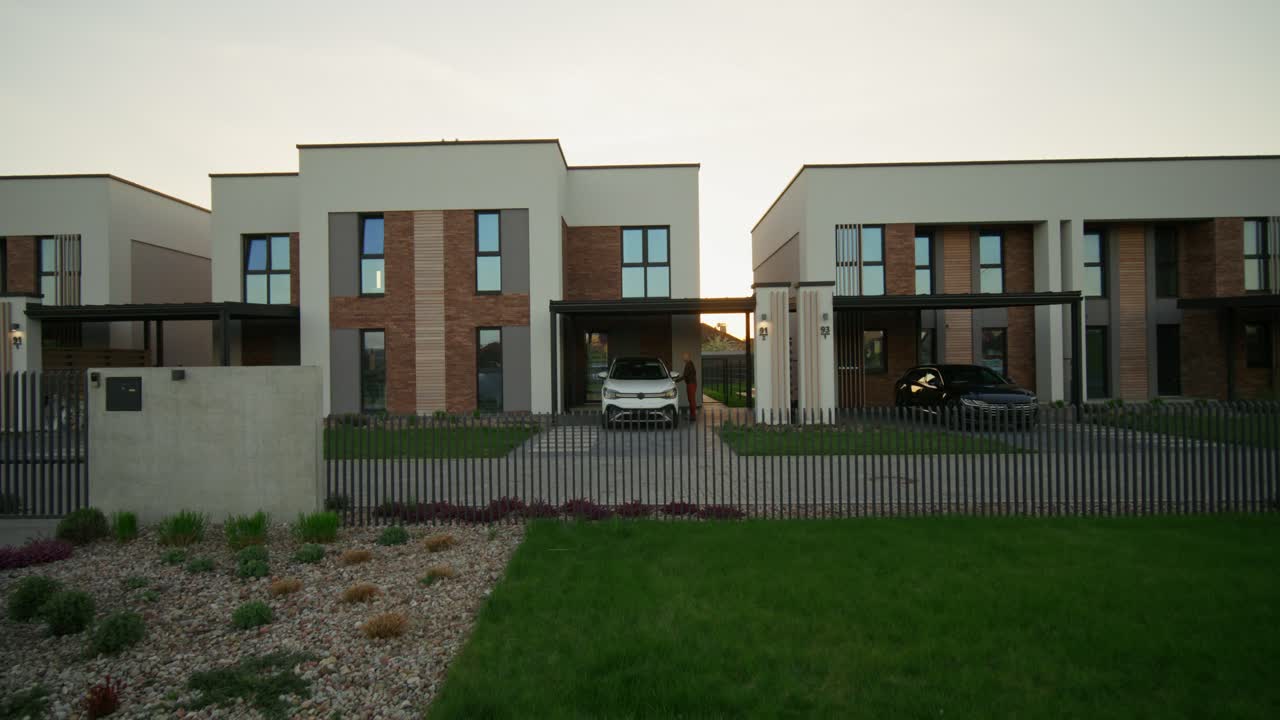 exterior de las casas modernas